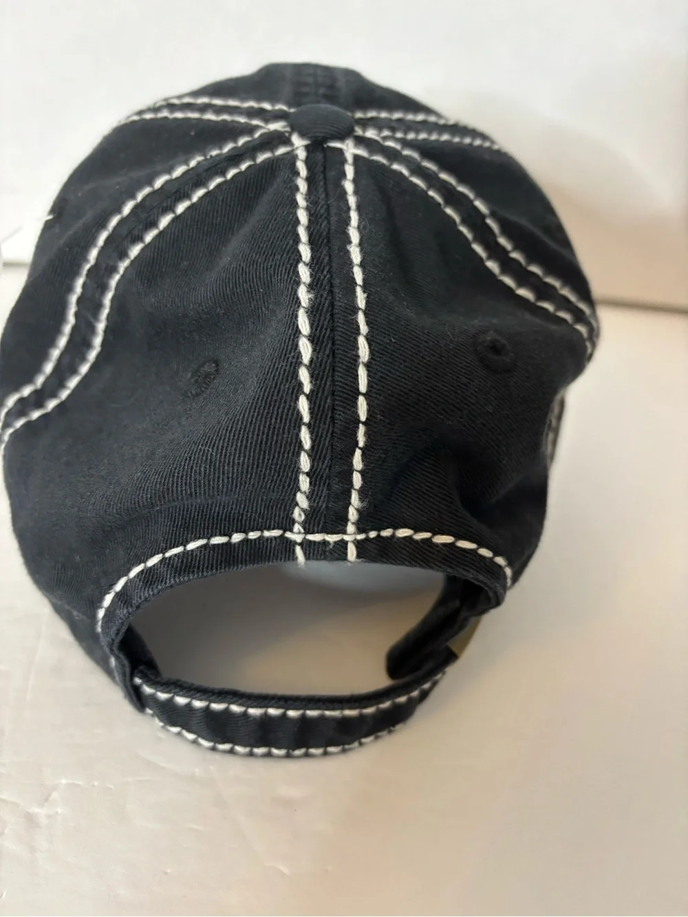 Vintage black baseball